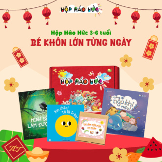 Hộp Háo Hức BÉ KHÔN LỚN TỪNG NGÀY 3-6 tuổi