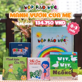 Hộp Háo Hức Mảnh vườn sắc màu (0-3 tuổi)