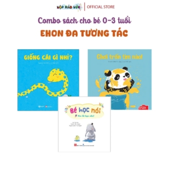 Combo sách EHON ĐA TƯƠNG TÁC 0-3 tuổi