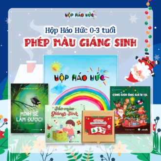 Hộp Háo Hức PHÉP MÀU GIÁNG SINH 0-3 tuổi