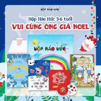 Hộp Háo Hức VUI CÙNG ÔNG GIÀ NOEL 3-6 tuổi