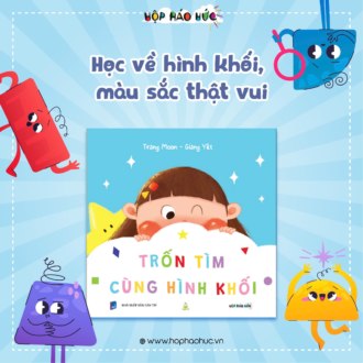 Sách TRỐN TÌM CÙNG HÌNH KHỐI 0-3 tuổi