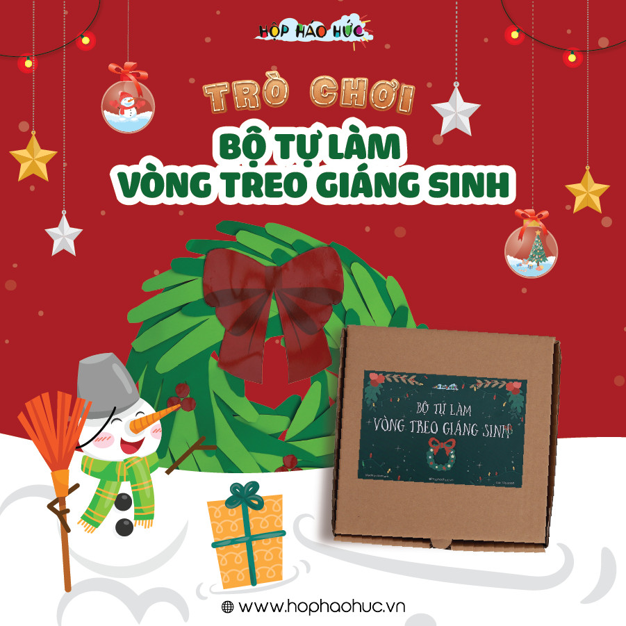 Trò chơi TỰ LÀM VÒNG TREO GIÁNG SINH