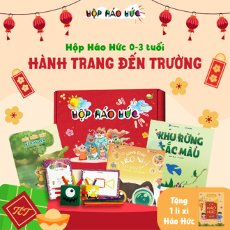 Hộp Háo Hức HÀNH TRANG ĐẾN TRƯỜNG 0-3 tuổi 