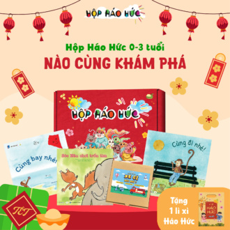 Hộp Háo Hức NÀO CÙNG KHÁM PHÁ 0-3 tuổi