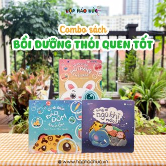 Combo sách BỒI DƯỠNG THÓI QUEN TỐT 0-3 tuổi