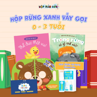 Hộp Háo Hức Rừng Xanh Vẫy Gọi 0-3 tuổi