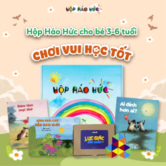 Hộp Háo Hức Chơi Vui Học Tốt 3-6 tuổi