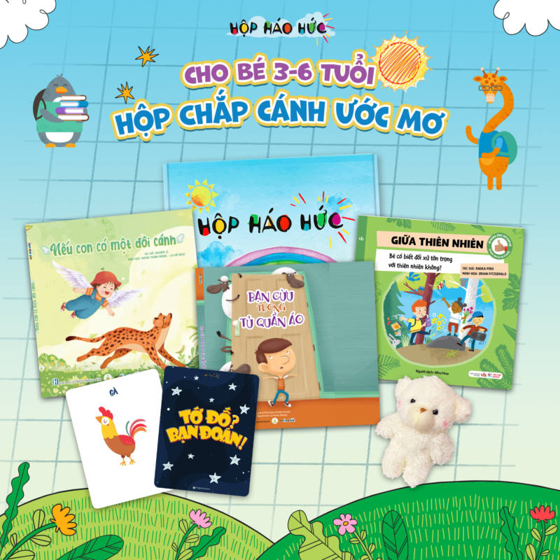 Hộp Háo Hức Chắp Cánh Ước Mơ 3-6 tuổi