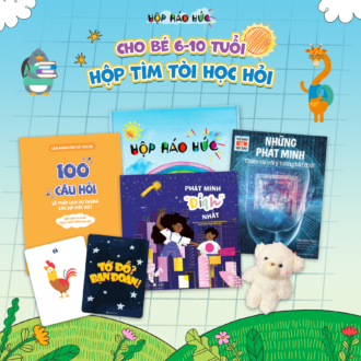 Hộp Háo Hức Tìm Tòi Học Hỏi 6-10 tuổi