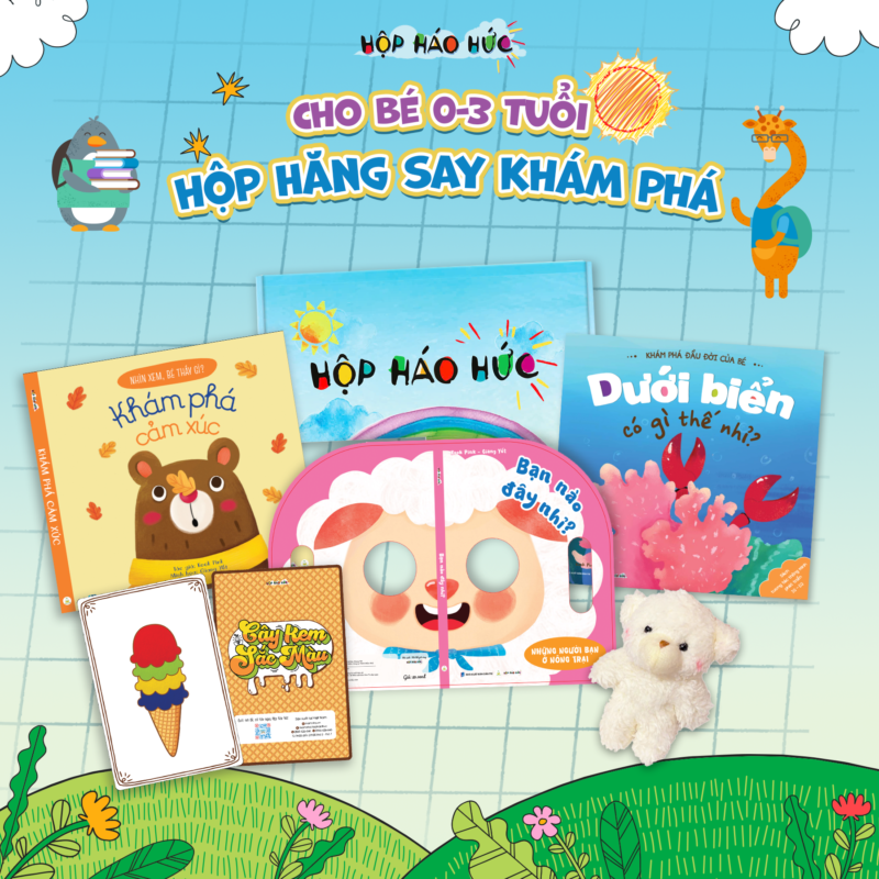 Hộp Háo Hức Hăng Say Khám Phá 0-3 tuổi