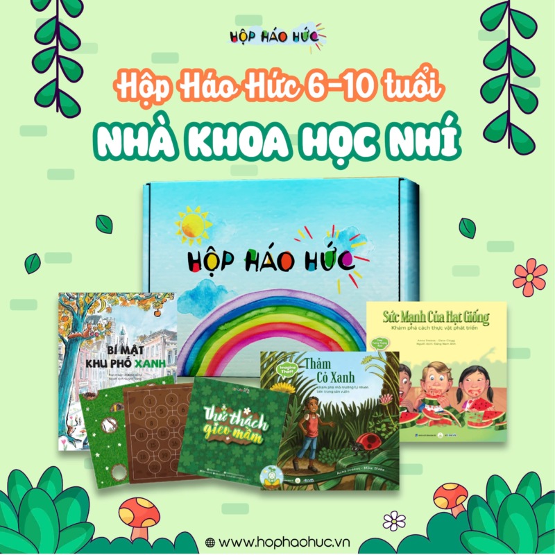 Hộp Háo Hức NHÀ KHOA HỌC NHÍ 6-10 tuổi