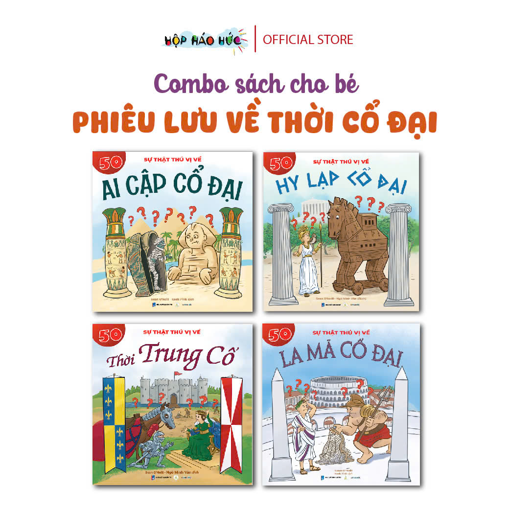 Combo sách PHIÊU LƯU VỀ THỜI CỔ ĐẠI