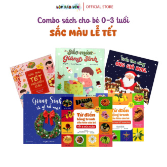 Combo sách SẮC MÀU LỄ TẾT 0-3 tuổi