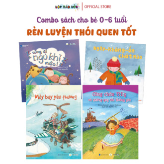 Combo sách RÈN LUYỆN THÓI QUEN TỐT 0-6 tuổi