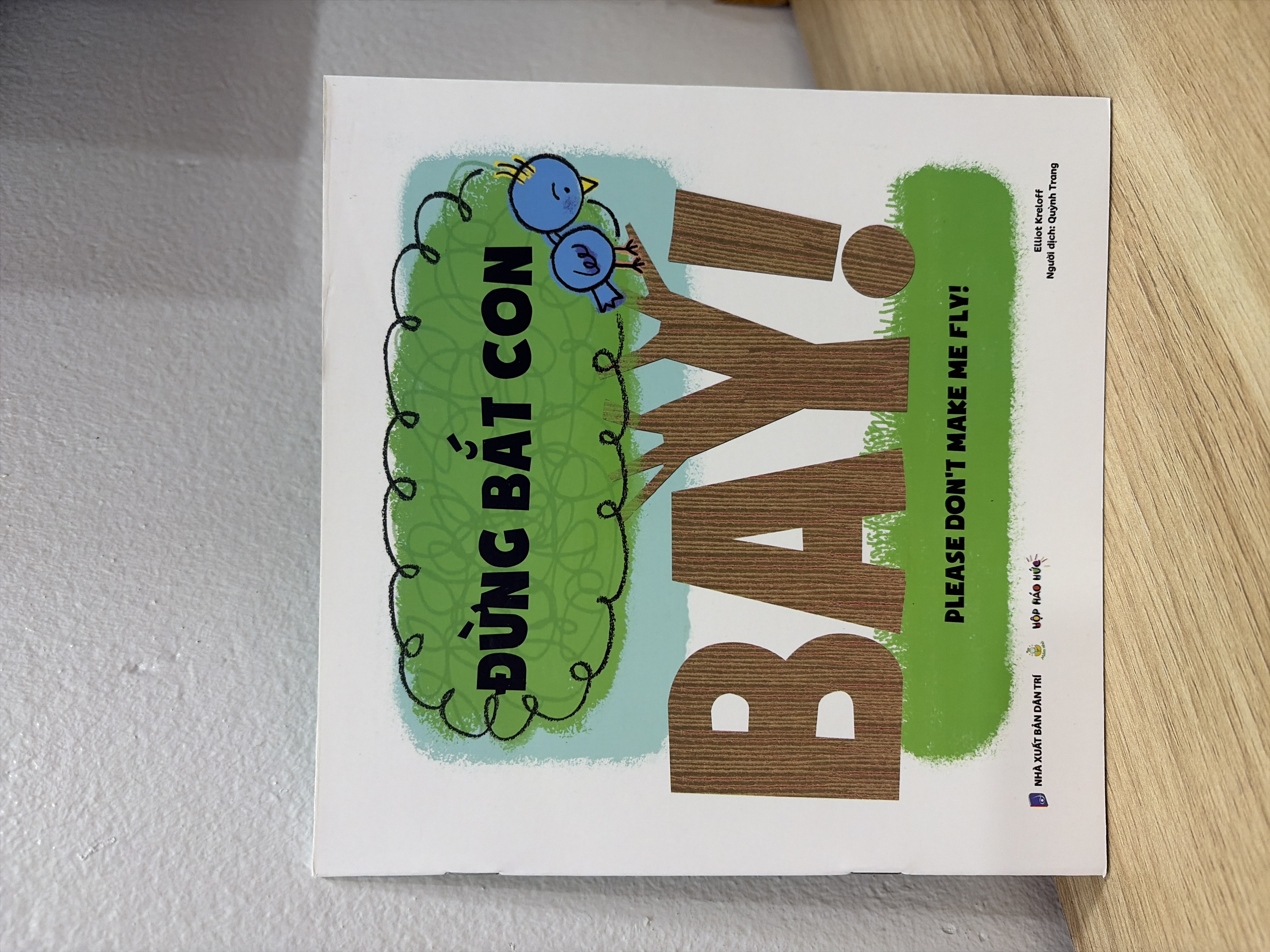 Sách Đừng Bắt Con Bay