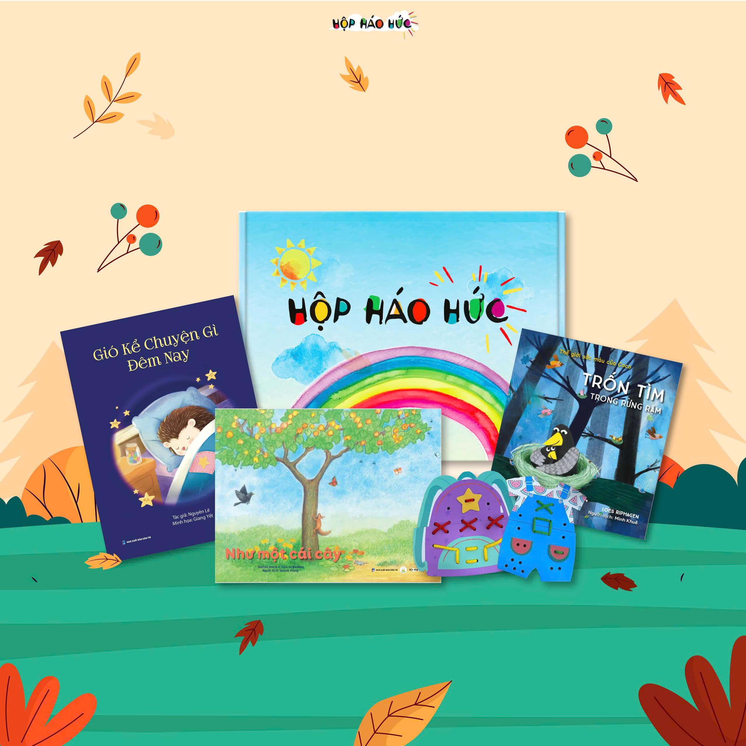 Hộp Háo Hức Thì Thầm Kể Chuyện 3-6 tuổi