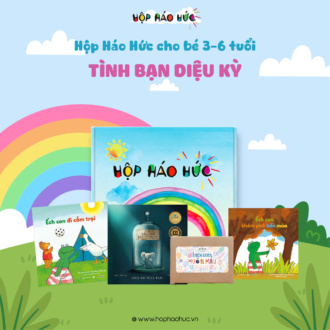 Hộp Háo Hức TÌNH BẠN DIỆU KỲ 3-6 tuổi