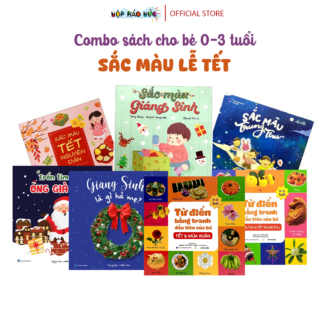 Combo sách SẮC MÀU LỄ TẾT 0-3 tuổi