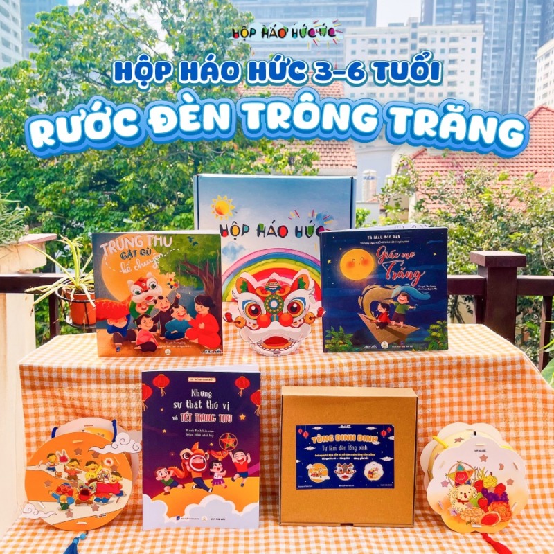 Hộp Háo Hức Rước Đèn Trông Trăng 3-6 tuổi
